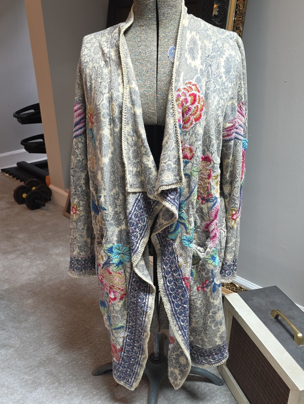 Johnny Was Embroidered Jacket